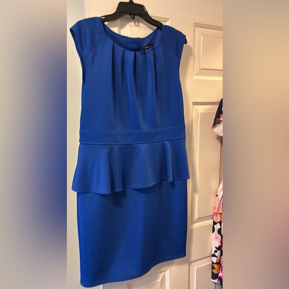 Royal blue dress